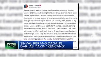 Video: Sinyal Perang Dagang dari AS Makin