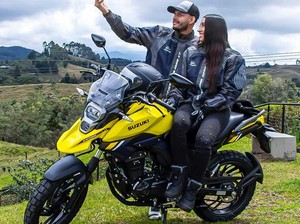 Suzuki V-Strom 160 Meluncur, Tantang Honda CB150X