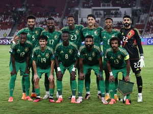 Line-up Arab Saudi Vs Timnas Indonesia: Al Juwayr Starter