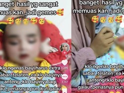 Viral Bayi Dandan Tebal Bak Pengantin, Usia Berapa Anak Boleh Make Up? Viral Bayi Dandan Tebal Bak Pengantin, Usia Berapa Anak Boleh Make Up?