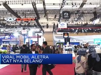 Video: Viral Mobil Listrik dengan Cat Belang