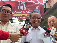 Usai Nyoblos, Bahlil Optimistis RK Menang