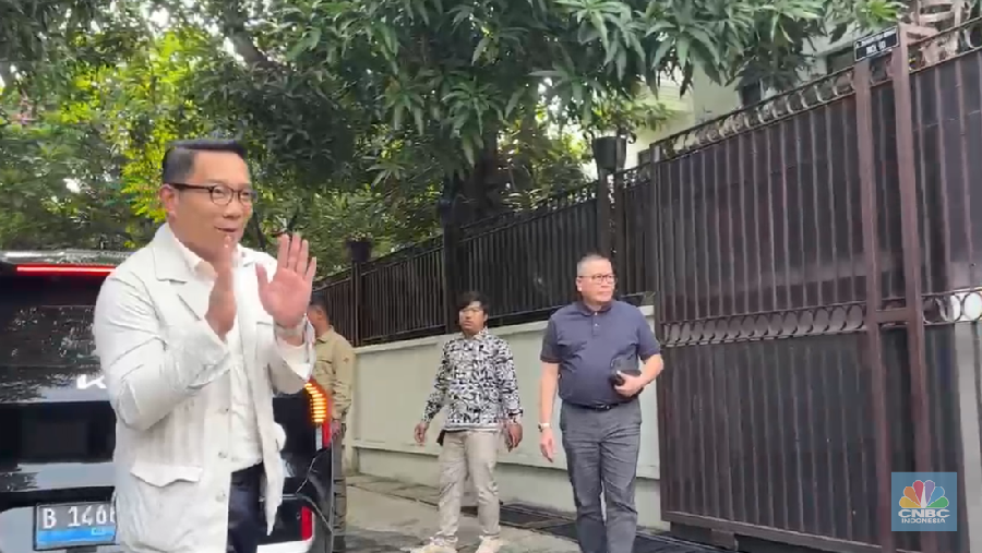 Calon Gubernur Jakarta, Ridwan Kamil. (CNBC Indonesia/Firda)