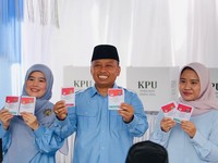 Quick Count Pilkada Depok 16.49 WIB: Supian Suri 54,5%, Imam BH 45,5%