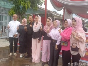 Nandriani Nyoblos di Gandus, Siap Jadi Garda Terdepan Milenial-Gen Z