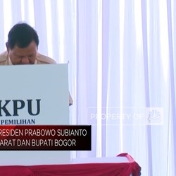 Video: Pilkada 2024, Prabowo Nyoblos di TPS Hambalang