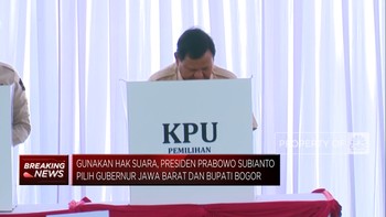 Video: Pilkada 2024, Prabowo Nyoblos di TPS Hambalang