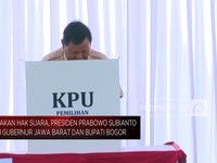 Video: Pilkada 2024, Prabowo Nyoblos di TPS Hambalang