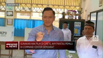 Momen AHY Hingga Cagub Jateng Gunakan Hak Suara