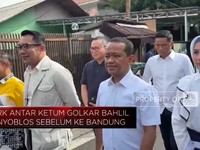 Video: RK Antar Bahlil Nyoblos Hingga Airin Pakai Baju Hijau ke TPS
