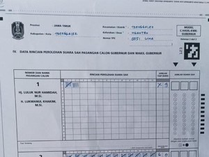 Khofifah-Emil Menang Mutlak di TPS Rumah Emil Dardak Trenggalek