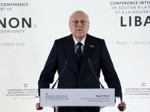 PM Lebanon Desak Israel Segera Terapkan Gencatan Senjata