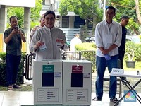 Nyoblos Calon Gubernur Banten, Ini Harapan Besar Sri Mulyani