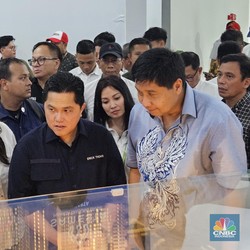 Ara & Erick Blusukan Cek Apartemen Nempel Stasiun Pocin, Ini Hasilnya