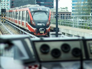 900 Ribu Orang Diproyeksi Naik LRT Jabodebek Selama Nataru