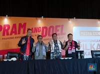 Hasil Quick Count Pilkada Jakarta Pukul 19:00, Pramono Unggul di 50%
