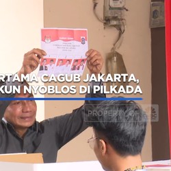 Video: Pengalaman Pertama Cagub Jakarta, Pongrekun Nyoblos Pilkada