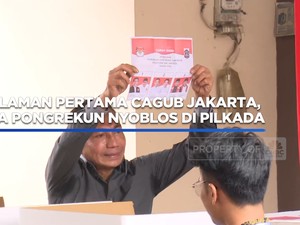 Video: Pengalaman Pertama Cagub Jakarta, Pongrekun Nyoblos Pilkada