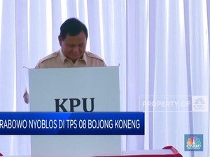 Video:Presiden Prabowo Sampaikan Hal Ini Usai Nyoblos di Bojong Koneng