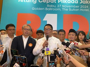Pramono Unggul di Quick Count, RK Tunggu Hasil Resmi KPU Jakarta