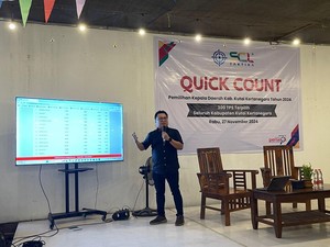 Quick Count SCL Taktika Pilkada Kukar 94,67%: Edi-Rendi Unggul 70% Suara