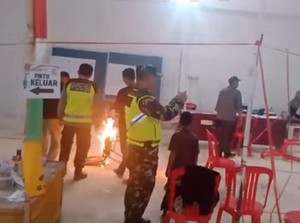 Heboh TPS di Sungai Penuh Terbakar, Polisi Cek Lokasi