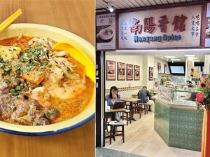 Tempat Makan Ini Sajikan Menu Laksa Singapura Pakai Cacing Tanah
