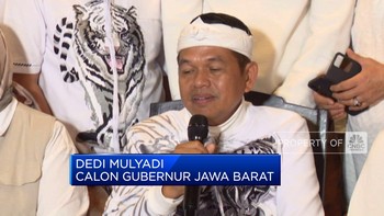 Video: Unggul Quick Count, Dedi Deklarasikan Menang di Pilgub Jabar
