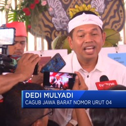 Video: Cagub Jabar Dedi Mulyadi Yakin Raup Suara Melampaui Survei