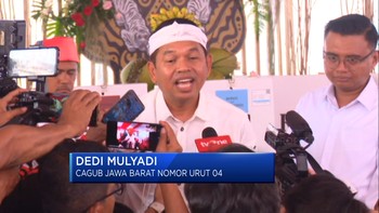 Video: Cagub Jabar Dedi Mulyadi Yakin Raup Suara Melampaui Survei