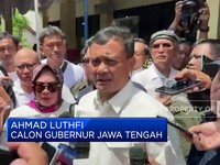 Video: Usai Nyoblos , Cagub Jateng Ahmad Luthfi Bilang Ini