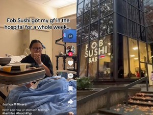 Wanita Ini Dirawat di Rumah Sakit Usai Makan Sushi Terpapar Cacing