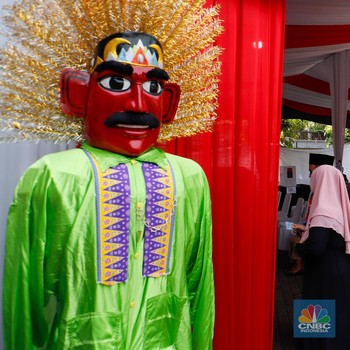 Penampakan Nuansa Betawi di TPS Tempat Pramono Anung Nyoblos
