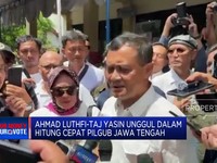 Video:Ahmad Luthfi-Taj Yasin Unggul di Hitung Cepat Pilgub Jawa Tengah