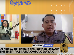 Cara Bripka Riri Dekati Warga demi Dorong Anak-anak Dayak Sekolah Lebih Tinggi