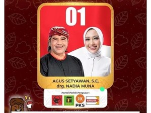 Hasil Hitung Cepat, Pasangan Agus-Nadia Unggul di Pilkada Temanggung