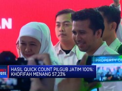 Video: Hasil Quick Count Pilgub Jatim 100%: Khofifah Menang 57,23%