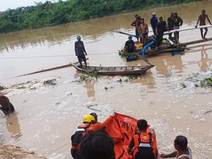 Penambang Pasir di Lampung Tengah yang Tenggelam Ditemukan Tewas