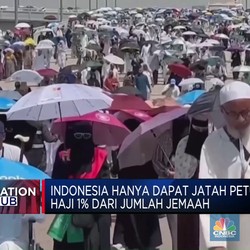Video: Jatah Petugas Haji RI Cuma 1% dari Jumlah Jemaah