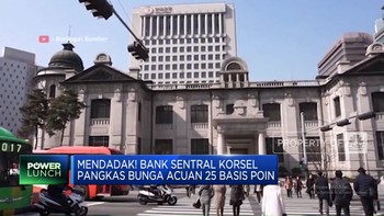 Video: Mendadak! Bank Sentral Korsel Pangkas Bunga Acuan 25 Basis Poin