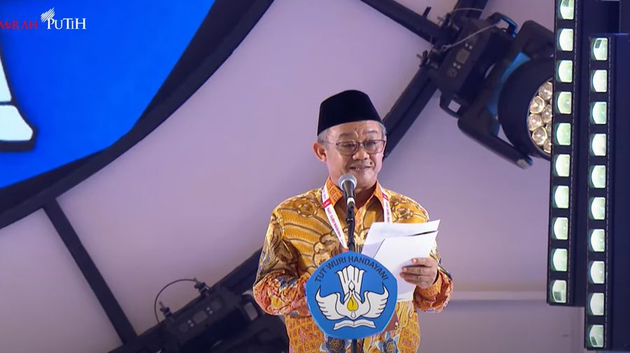 Menteri Pendidikan Dasar dan Menengah Abdul Mu'ti. (Tangkapan Layar Youtube)