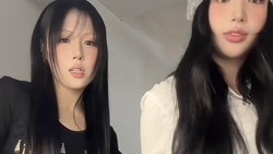 7 Foto INA BADVILLAIN Minta Maaf Pakai Baju Gambar Kabah dan Lafaz Allah