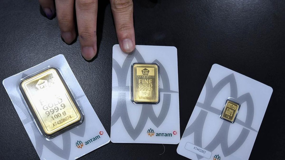 Harga Emas Antam Hari Ini Naik Lumayan