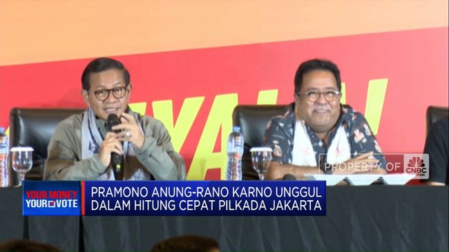 Video: Paslon Pramono-Rano Unggul Dalam Hitung Cepat Pilkada Jakarta