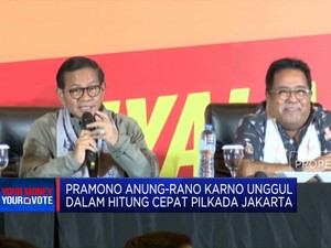 Video: Paslon Pramono-Rano Unggul Dalam Hitung Cepat Pilkada Jakarta