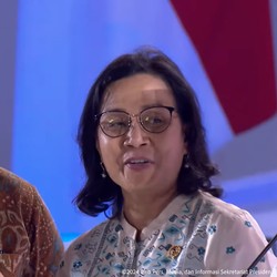 Saat Prabowo Ajak Sri Mulyani - Mayor Teddy Nyanyi Bareng di Hari Guru