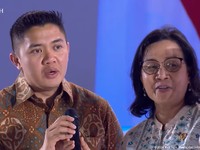 Saat Prabowo Ajak Sri Mulyani - Mayor Teddy Nyanyi Bareng di Hari Guru