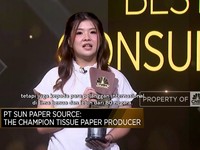 Video: Sun Paper Source Raih The Champion Tissue Paper Producer