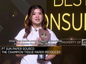 Video: Sun Paper Source Raih The Champion Tissue Paper Producer