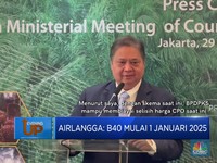 Video: Airlangga Pastikan Program Biodiesel B40 Mulai 1 Januari 2025